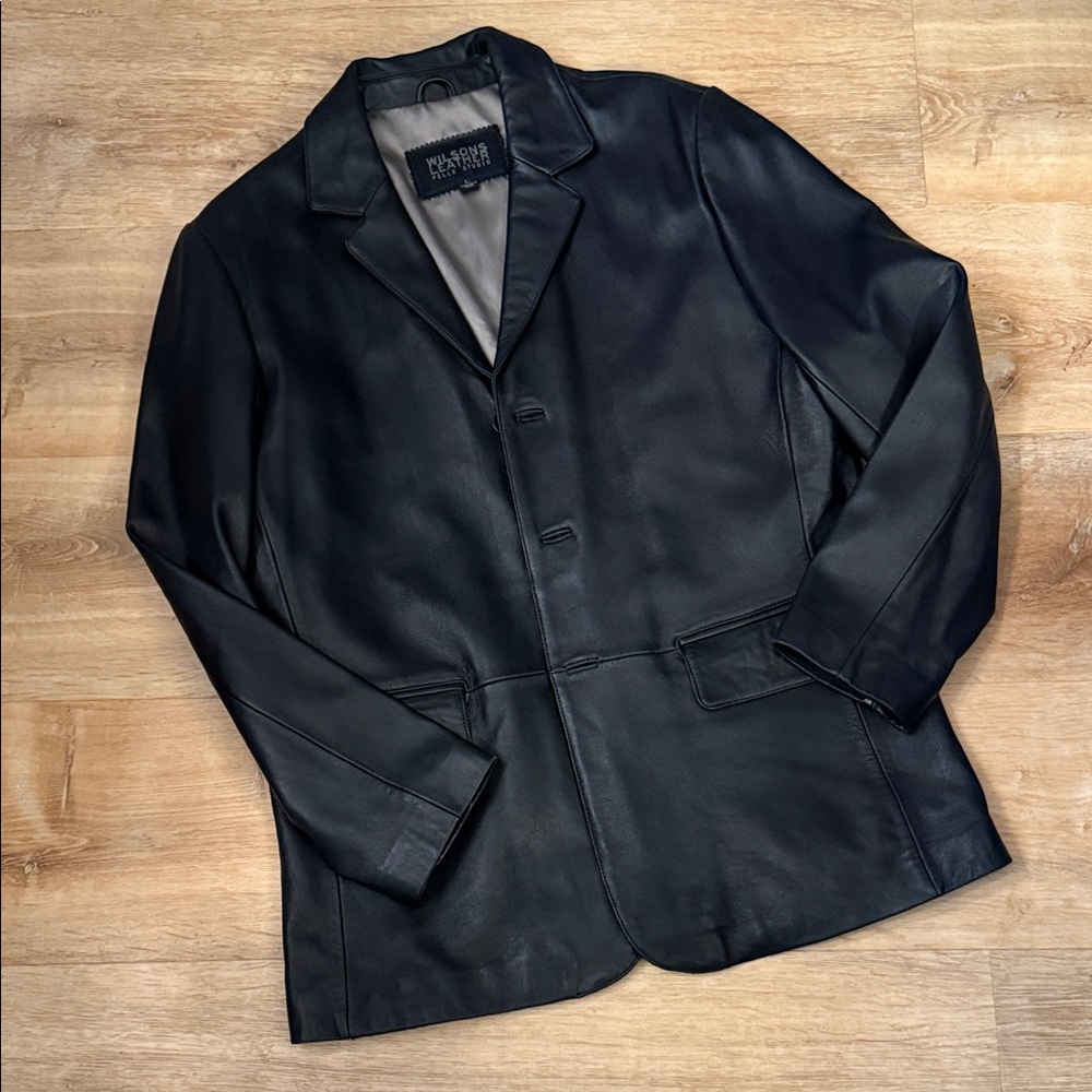 Wilsons Leather Black Leather Jacket